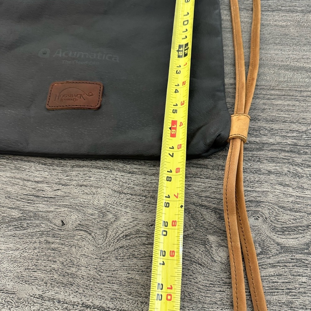 Hogsback Leather Co Drawstring Backpack - Picture 4 of 9